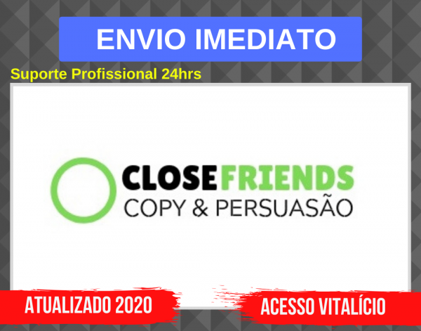 Close Frieds – Copy e Persuasão – Nikolas Sasso 2020.1