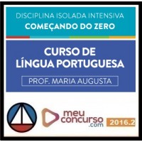 CURSO PARA CONCURSO LÍNGUA PORTUGUESA COMEÇANDO DO ZERO MEU CONCURSO 2016