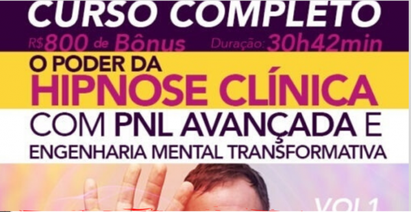 O Poder da Hipnose Clínica (4 VOLUMES) – André Percia 2020.1