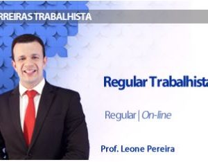 CURSO PARA CONCURSO TRABALHISTA REGULAR DAMÁSIO 2016.2