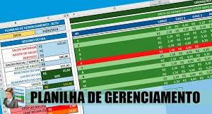 Planilhas de Gerenciamento - marketing digital - rateio de cursos